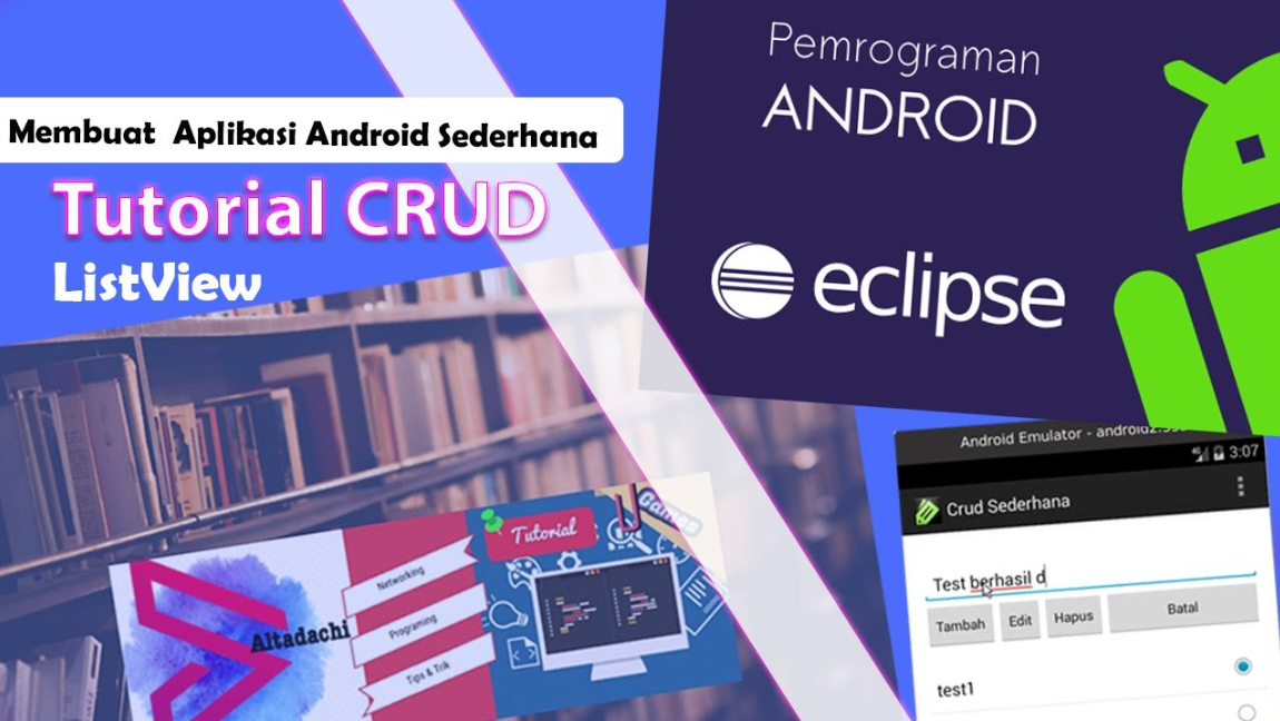 Membuat Aplikasi CRUD Android dengan Eclipse