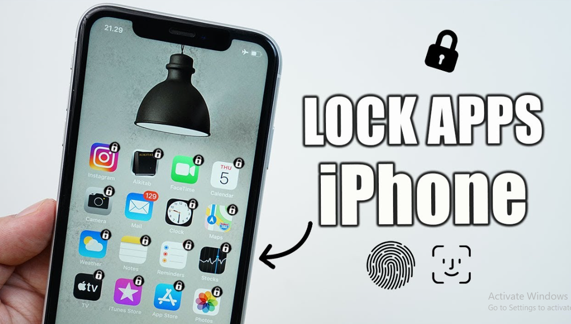 Cara Lock Photos di iPhone