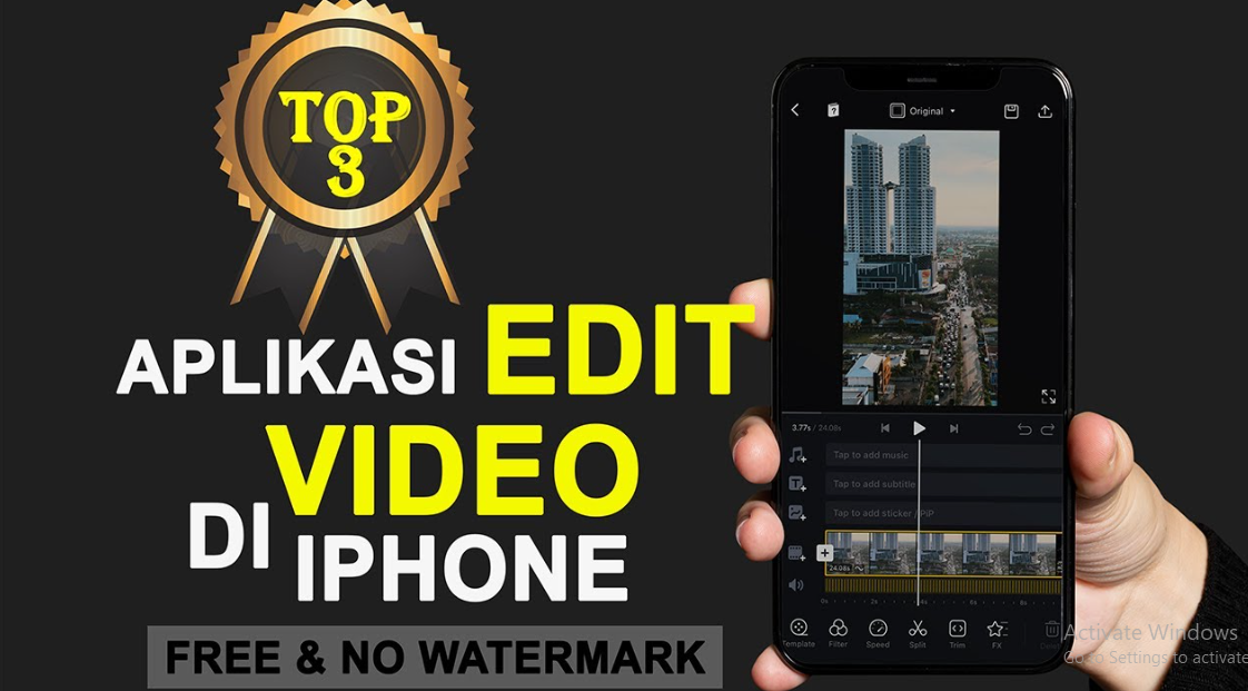 Aplikasi Edit Video iOS