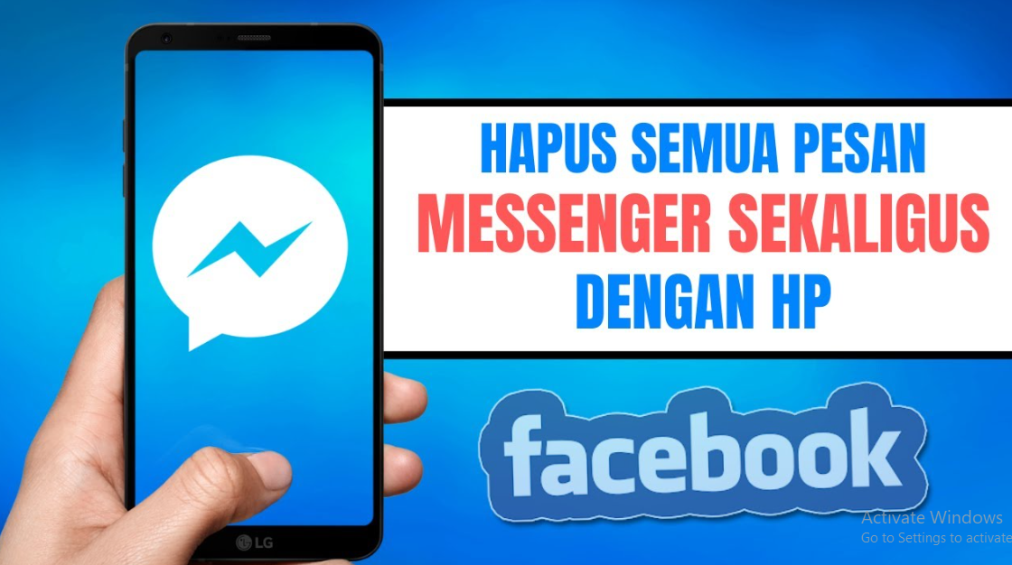 Cara Hapus Chat Messenger Facebook Sekaligus